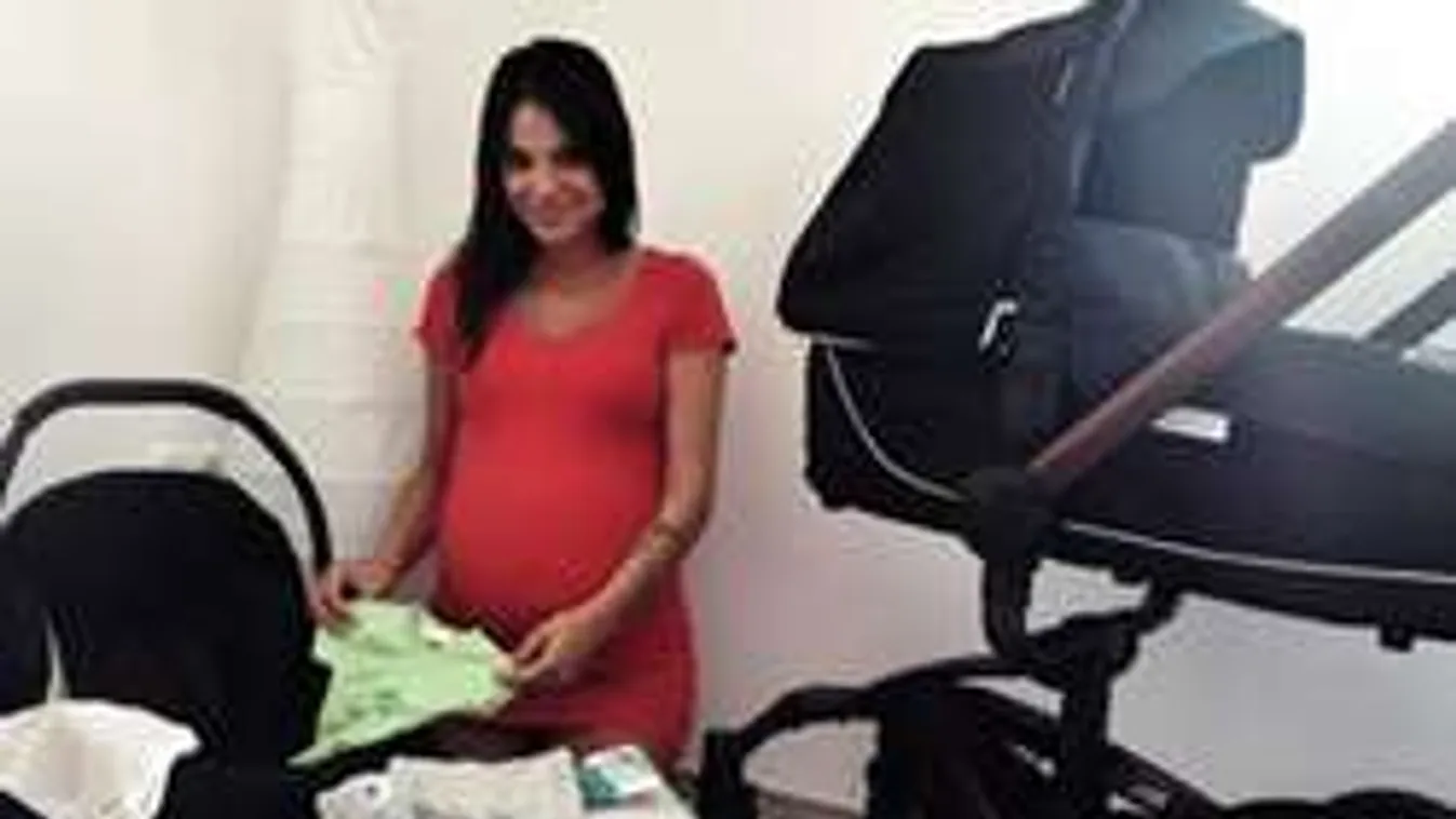 Már a szülésre készül Nádai Anikó