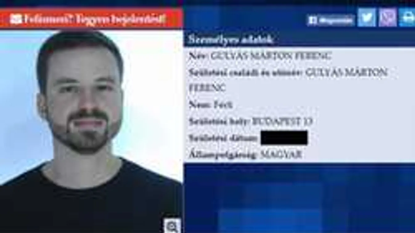 Elfogatóparancsot adtak ki Gulyás Márton ellen, már keresik a rendőrök