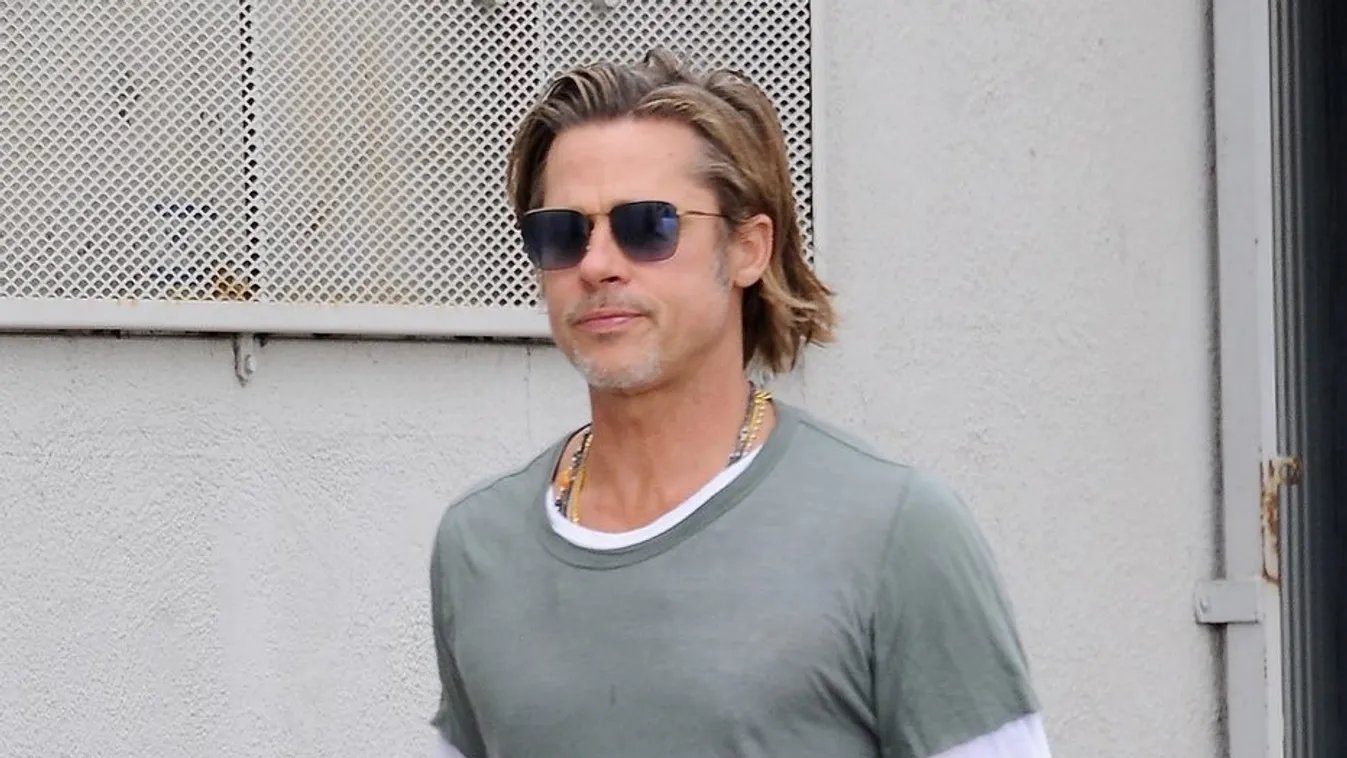 EXCLUSIVE: Brad Pitt Strikes at Youthful Appearance as He Steps Out in Los Angeles