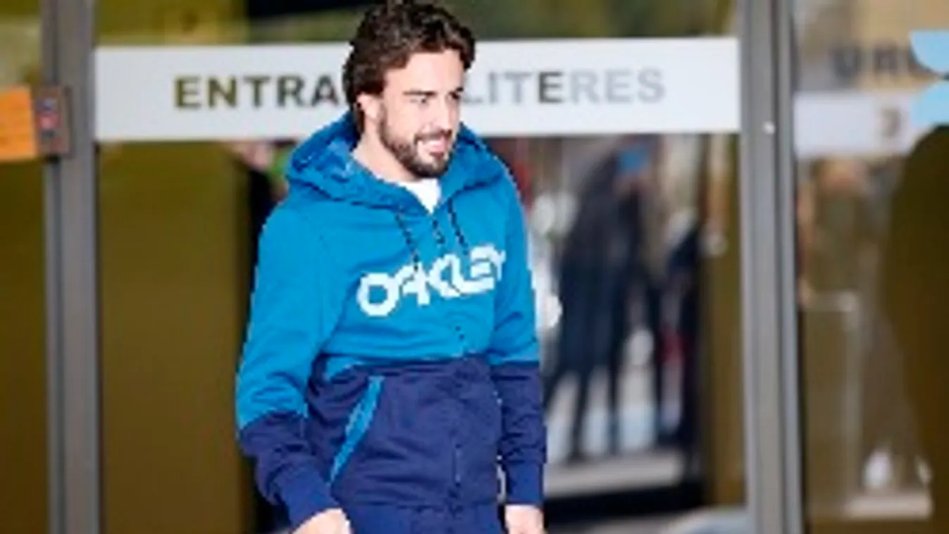 Fernando Alonso leave the General Hospital