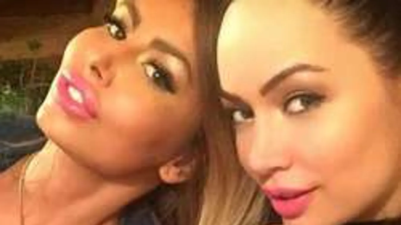 Bulizás közben váltottak csókot a magyar bombázók