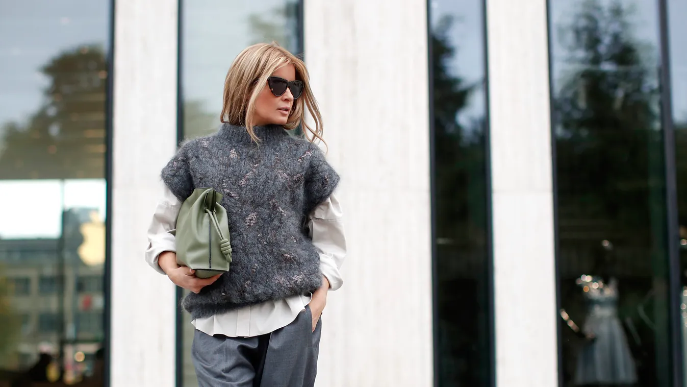 Gitta Banko Street Style Shooting In Dusseldorf