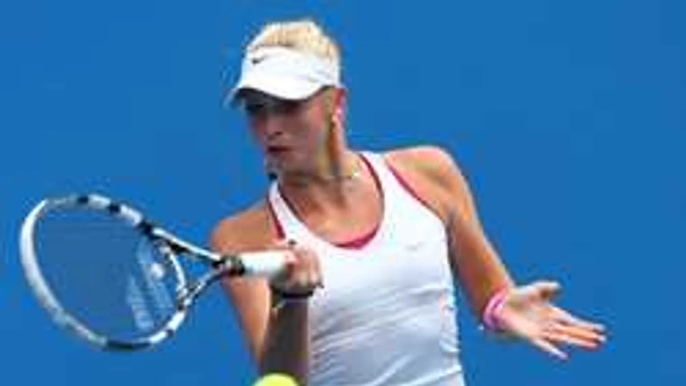 Új, amerikai edzővel készül a magyar teniszcsillag