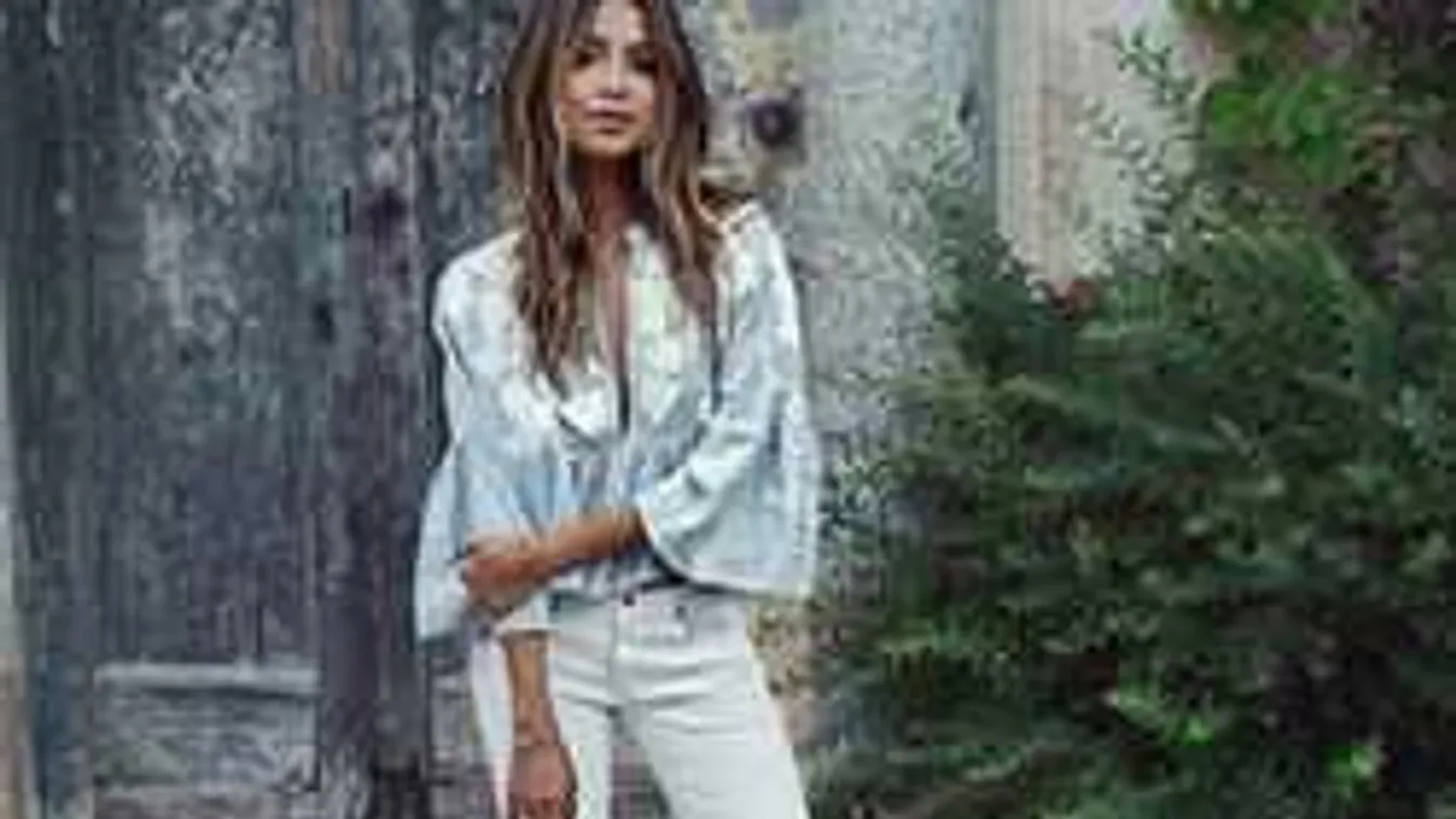 Ha így viseled a fehér farmert, akkor eszméletlen karcsú leszel