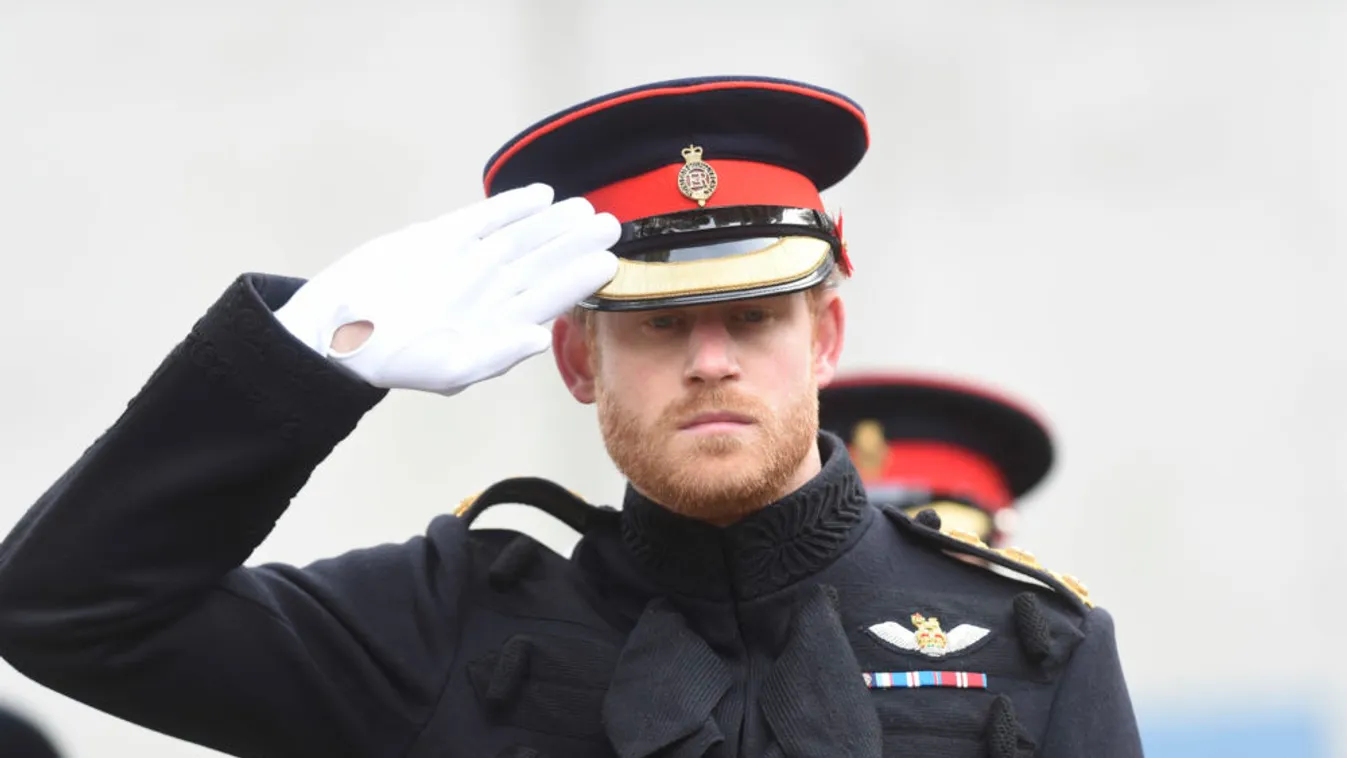 Prince Philip And Prince Harry Open Field Of Remembrance At Westminster Abbey