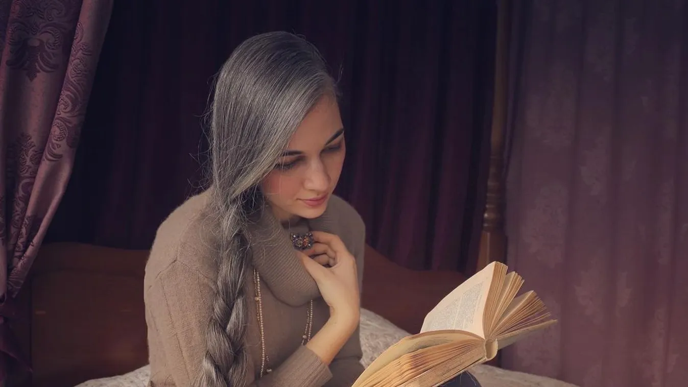 Ezüsthajnak becézik: már 13 évesen őszült az erdélyi "csodalány"