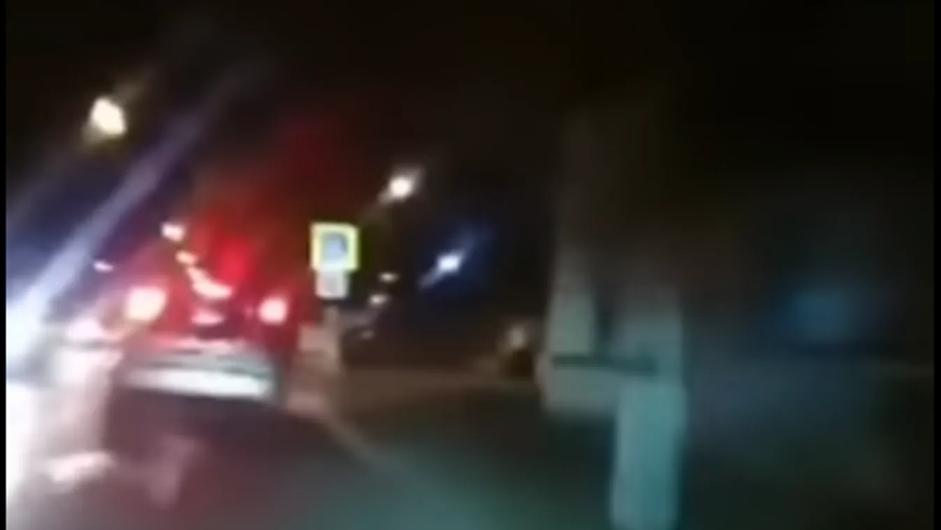 Felvette a szörnyű balesetét egy száguldozó fiatal: többen megsérültek miatta – videó