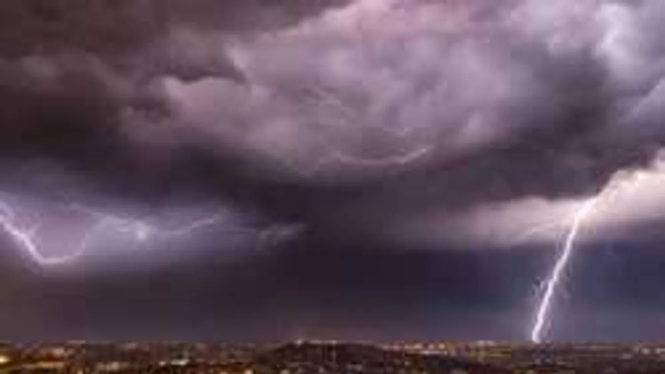 Brutális, mit művelt az éjszakai szupercella Budapesten