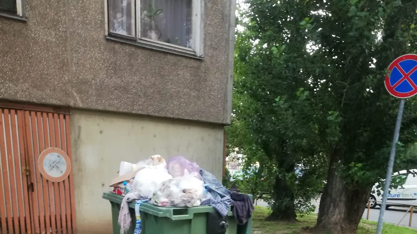 Szeméthalmok lepték el Budapestet