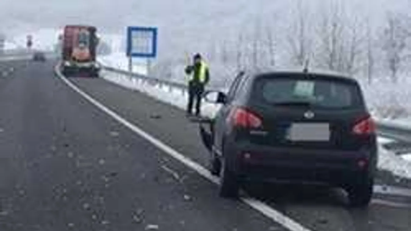 Baleset történt az M6-os autópálya egyik alagútjánál