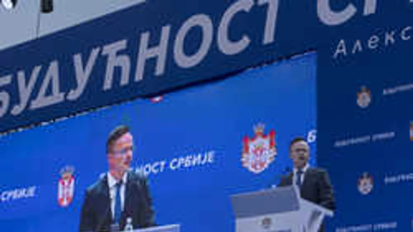 Szijjártó: Lázítással akarják a politikai stabilitást felszámolni