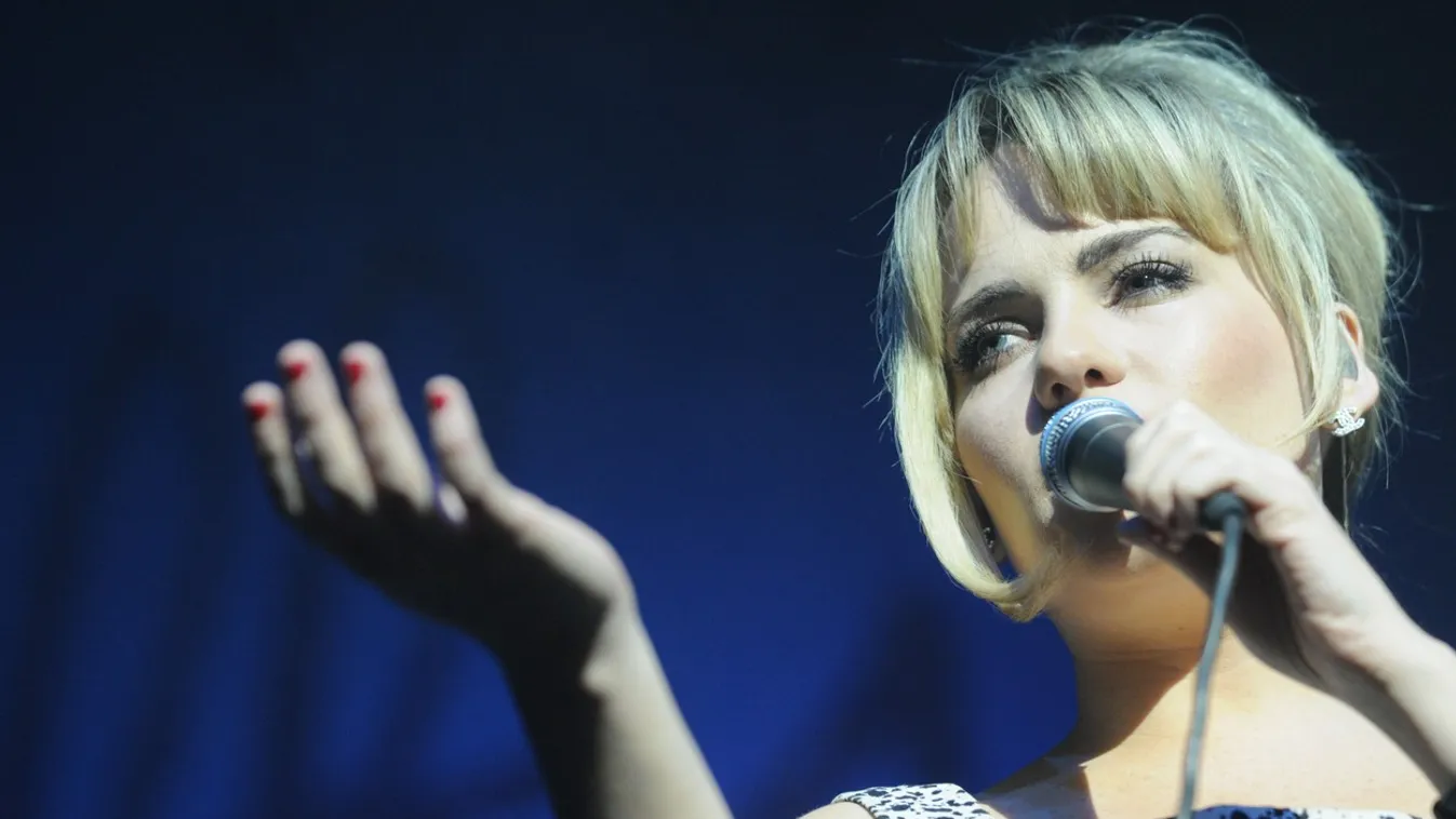 British singer Duffy gives concert in Moscow