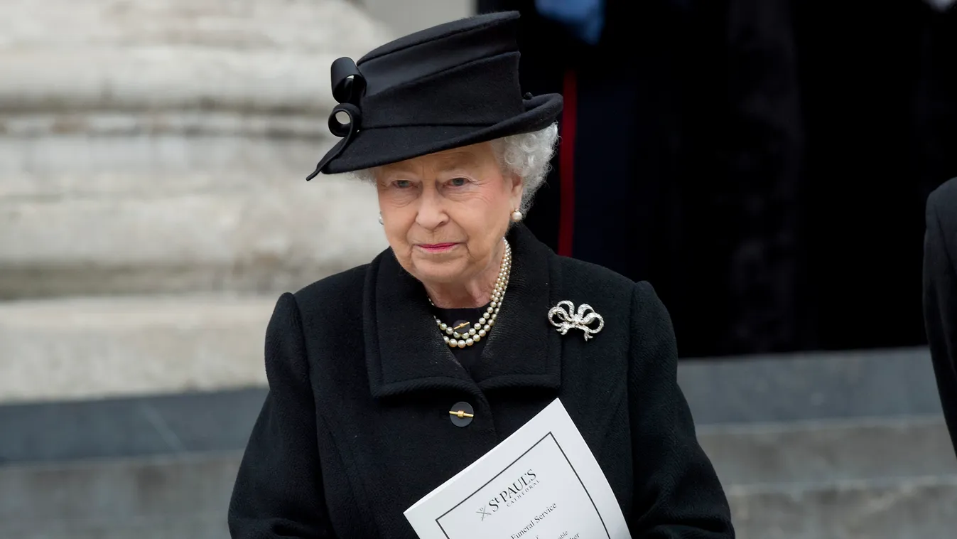 The Ceremonial Funeral Of Former British Prime Minister Baroness Thatcher