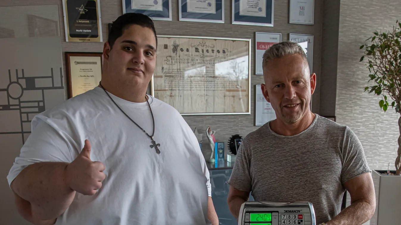 Elképesztő tempó, több mint 70 kilót adott le Rácz Géza