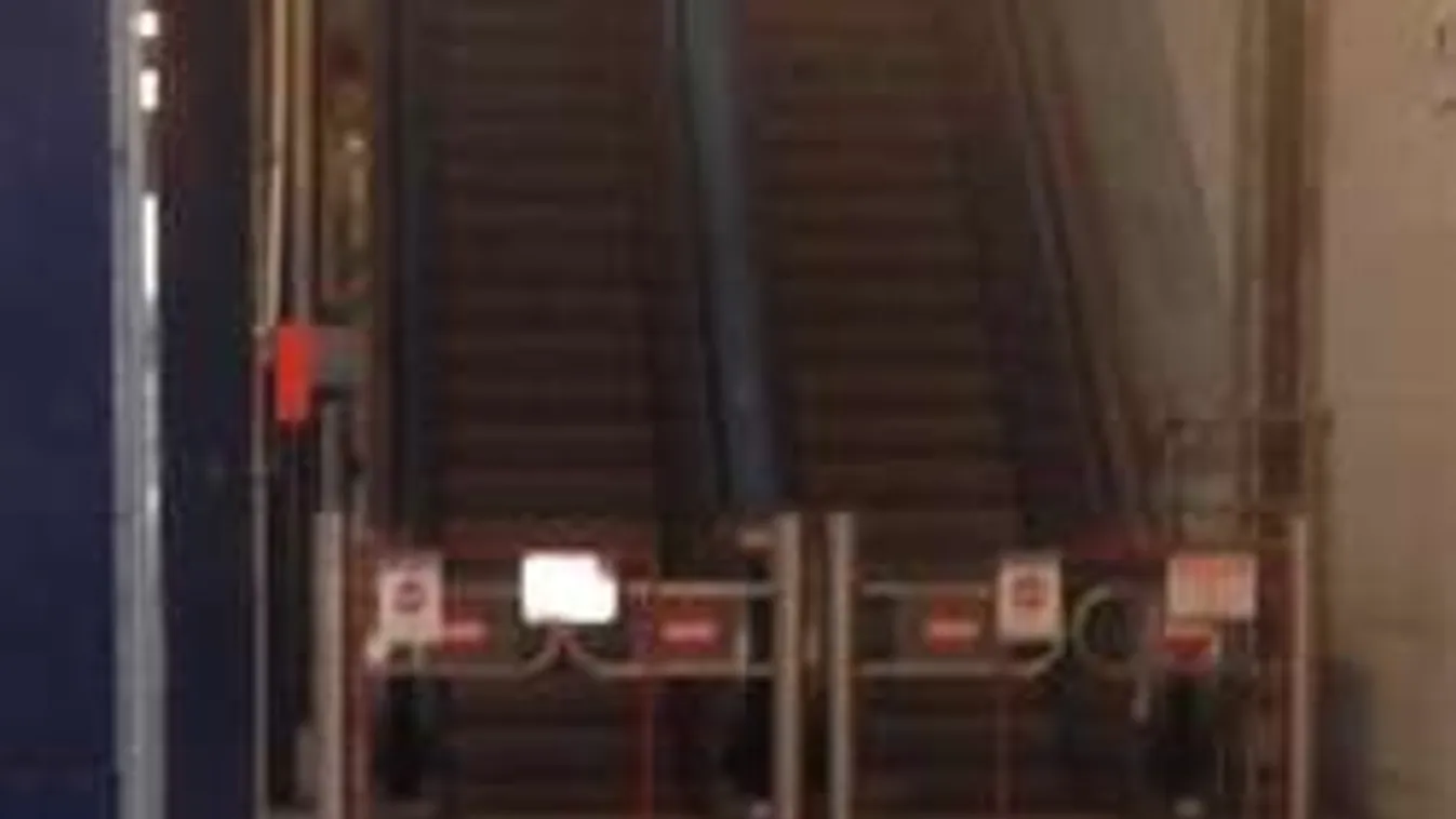 Alig akarjuk elhinni, miért nem jár hónapok óta a Köki mozgólépcsője