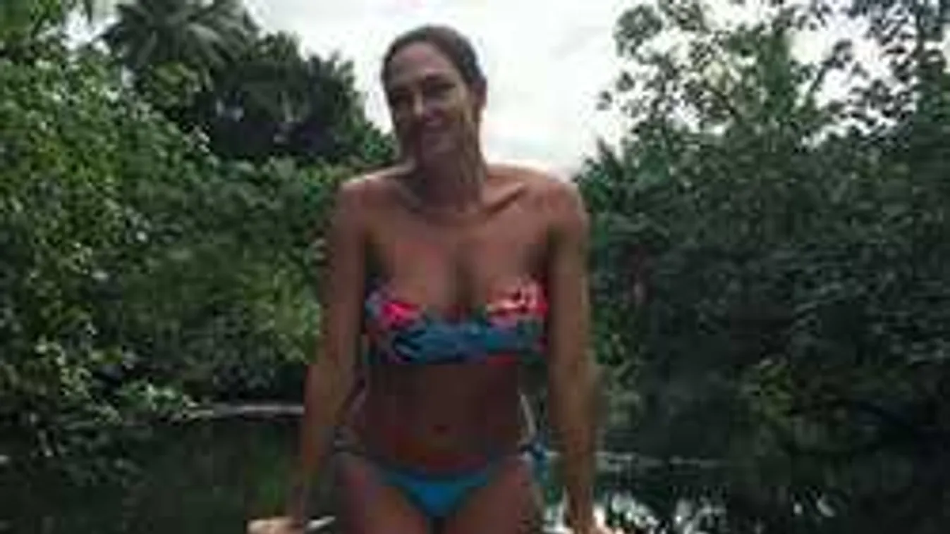 Zavarba jöttünk: Intim fotók a vízesésben fürdőző Bódi Sylviről!