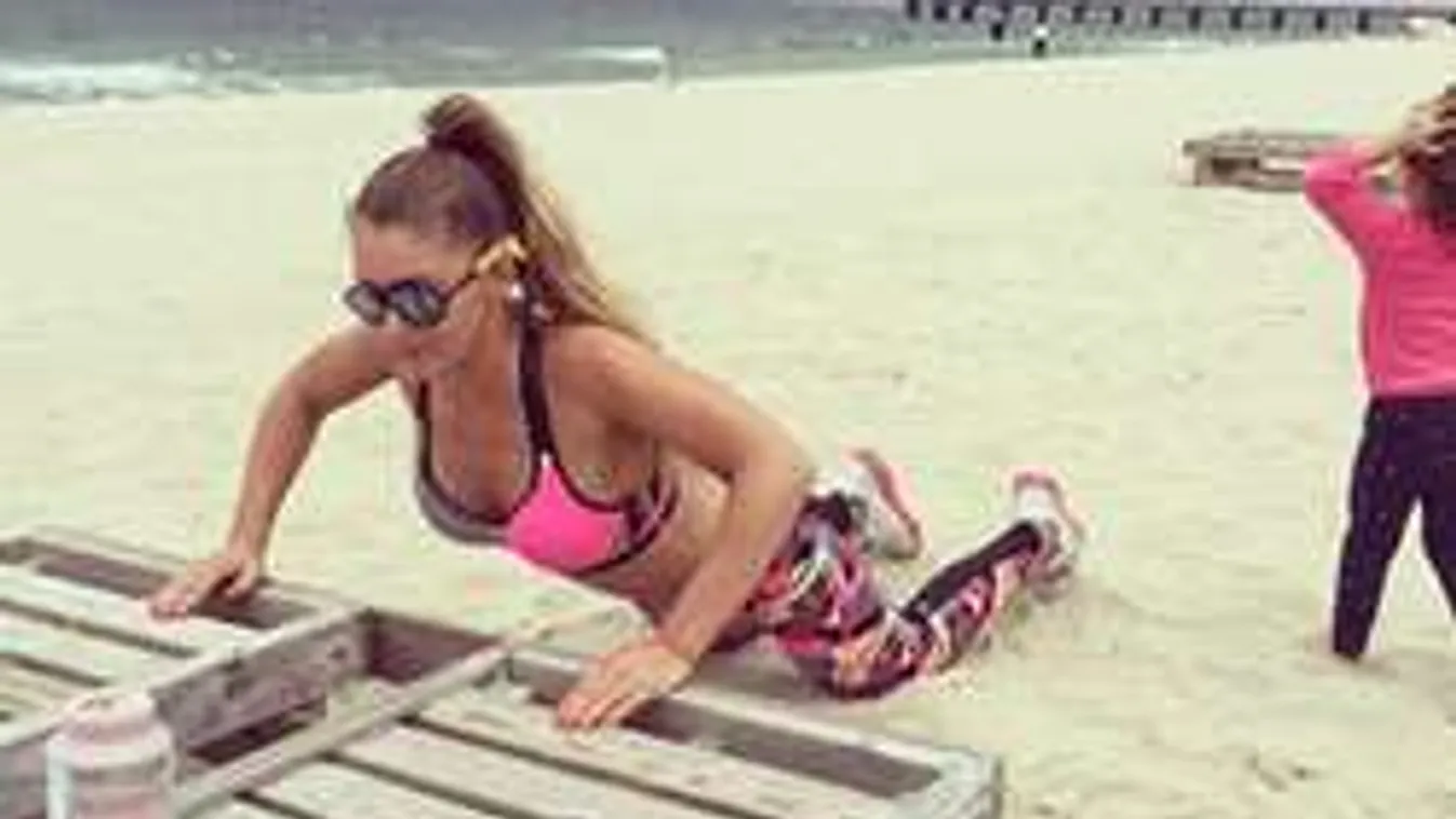 Így tartja magát formában Amerikában Hódi Pamela