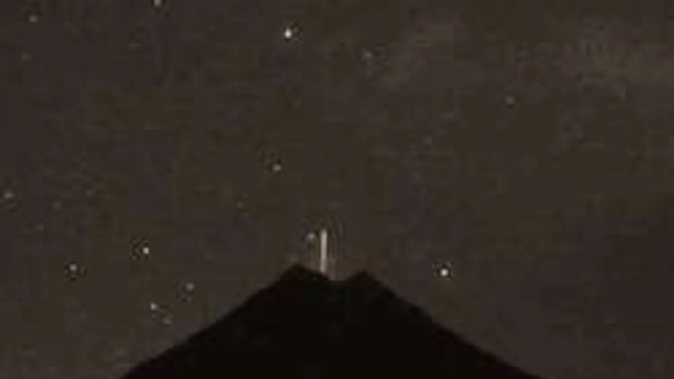 Rejtélyes UFO szállt a magasba egy mexikói vulkánból!