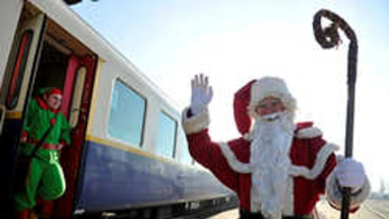 Vasárnapig járnak a Mikulás-vonatok
