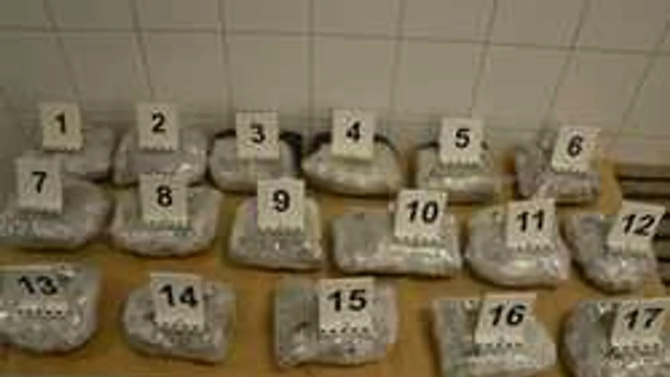 Hatalmas drogfogás Röszkén