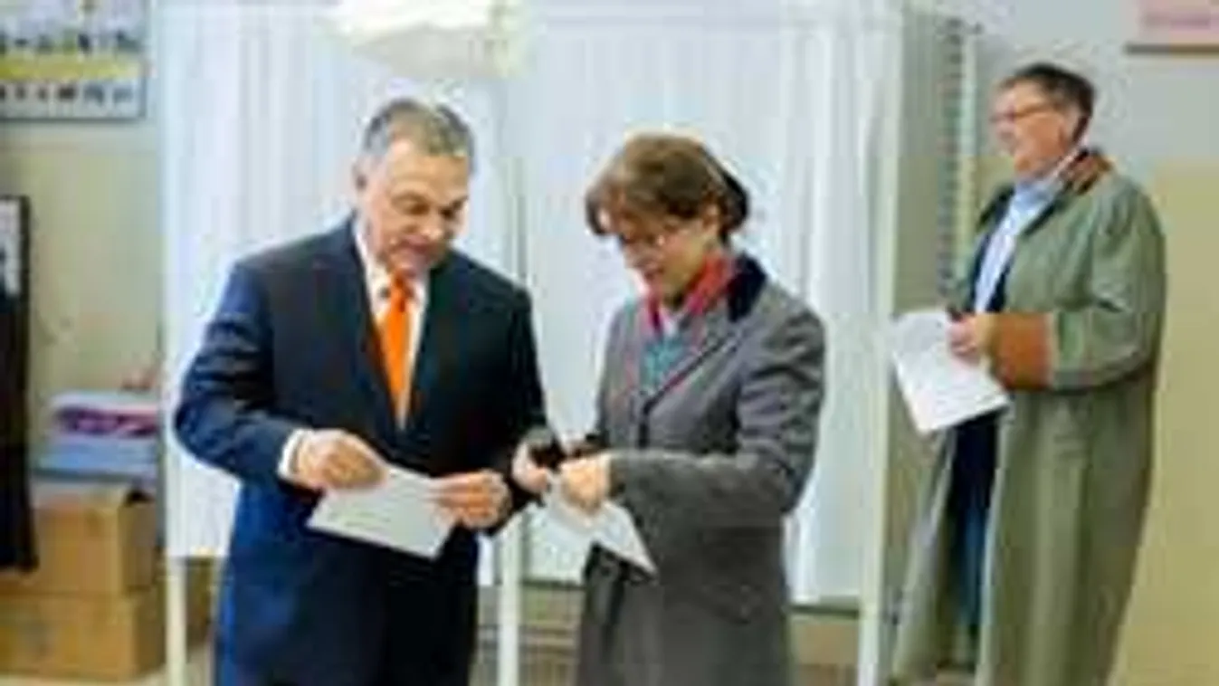 Orbán Viktor már szavazott, a tét Magyarország jövője