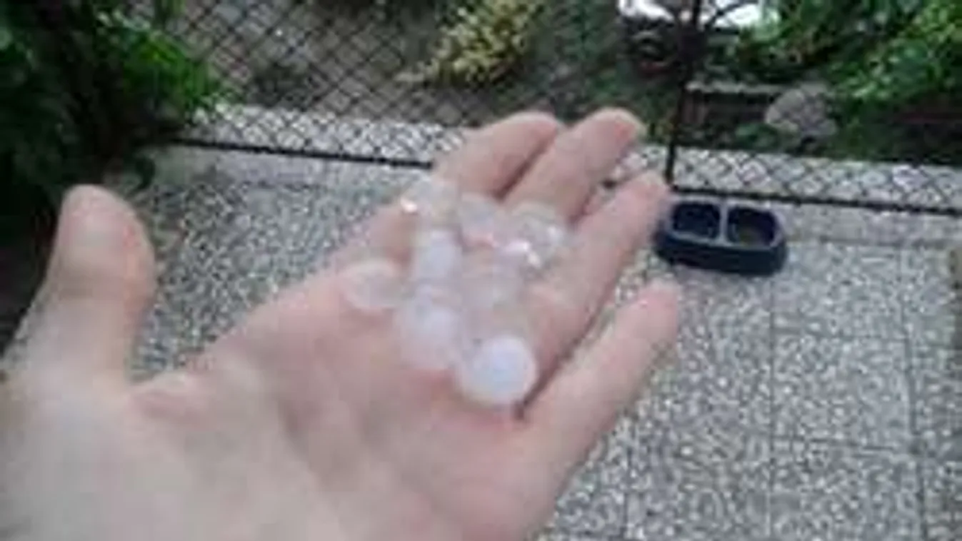 Így pusztít a vihar és a jégeső az ország több pontján