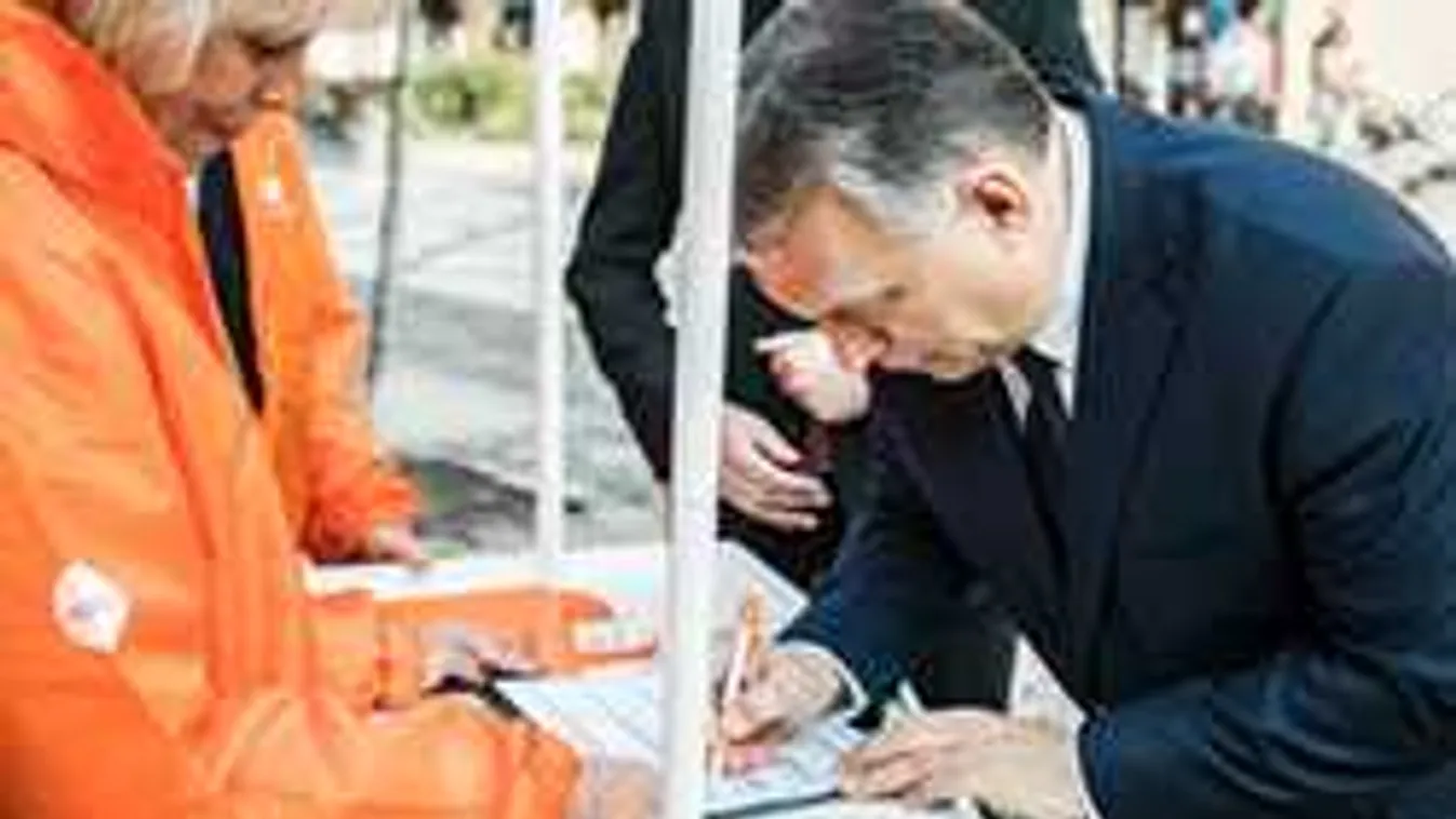 Orbán Viktor: Én már aláírtam