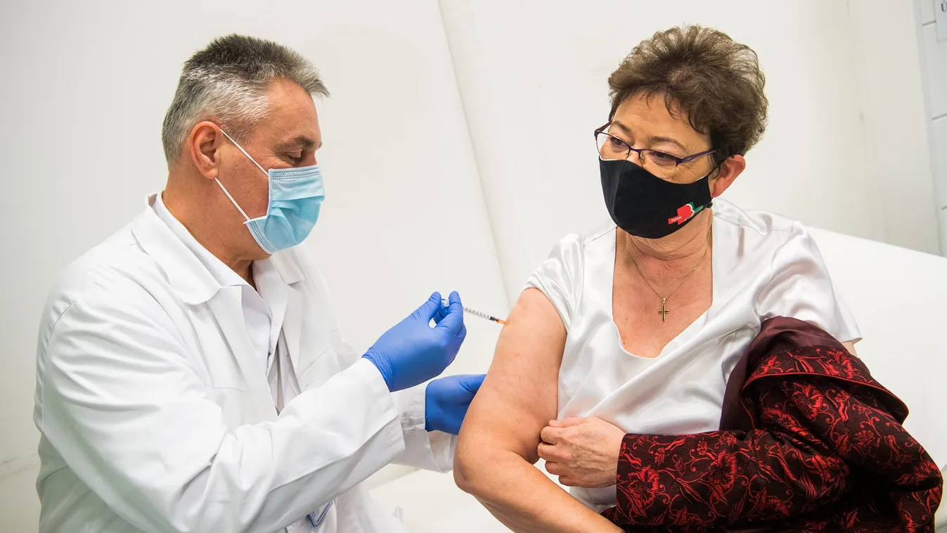 Müller Cecília megkapta a vakcina második adagját