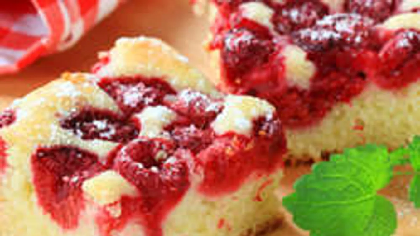 Liszt- és cukormentes lett a legújabb málnás piskóta