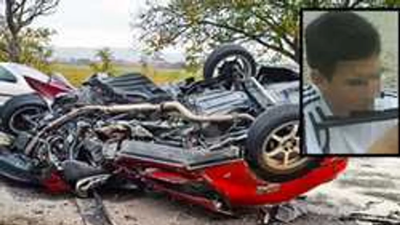 Borzalmas balesetben halt szörnyet a 22 éves Dávid