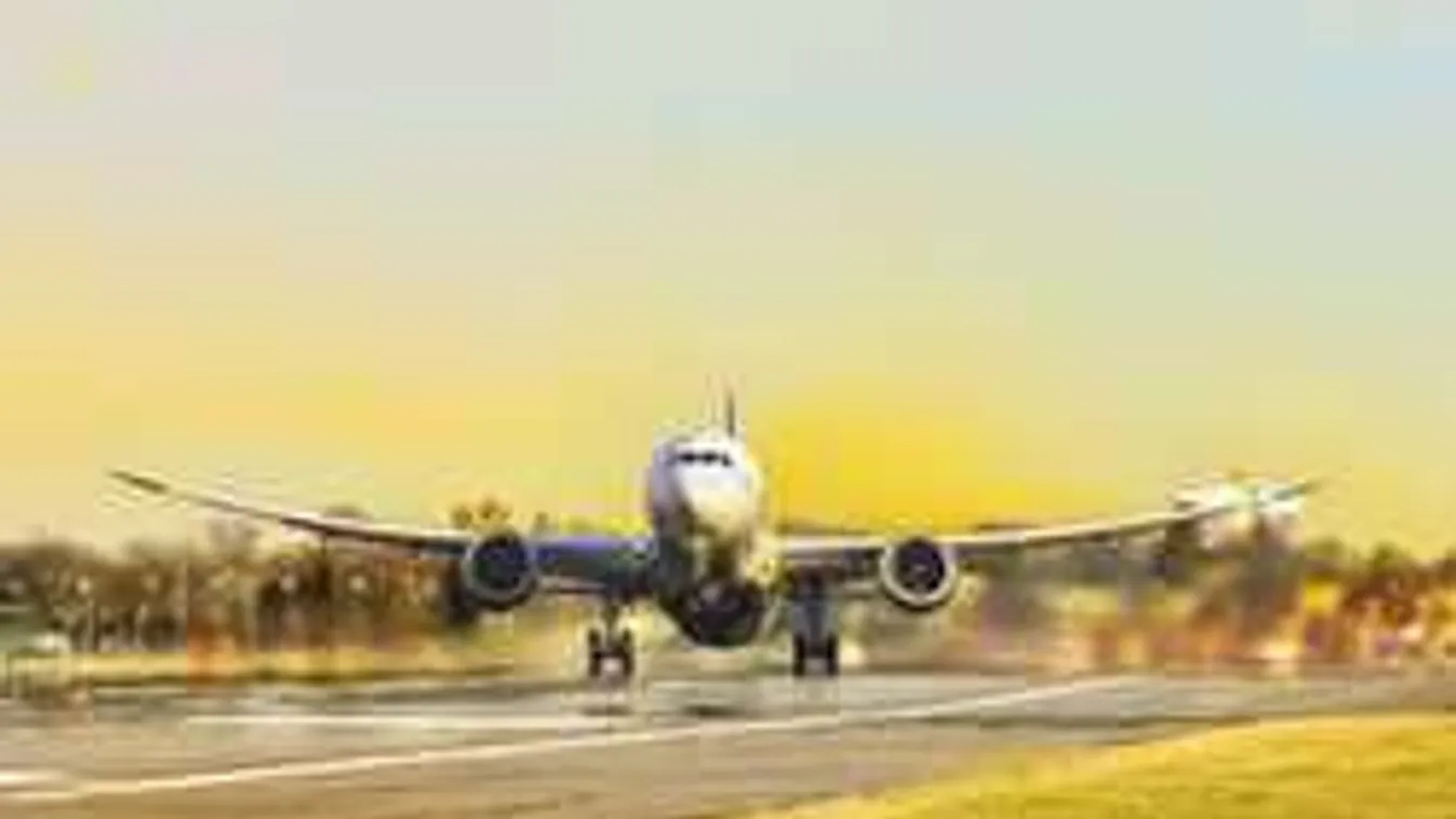 Kényszerleszállást hajtott végre egy gép Ferihegyen, rohantak a tűzoltók