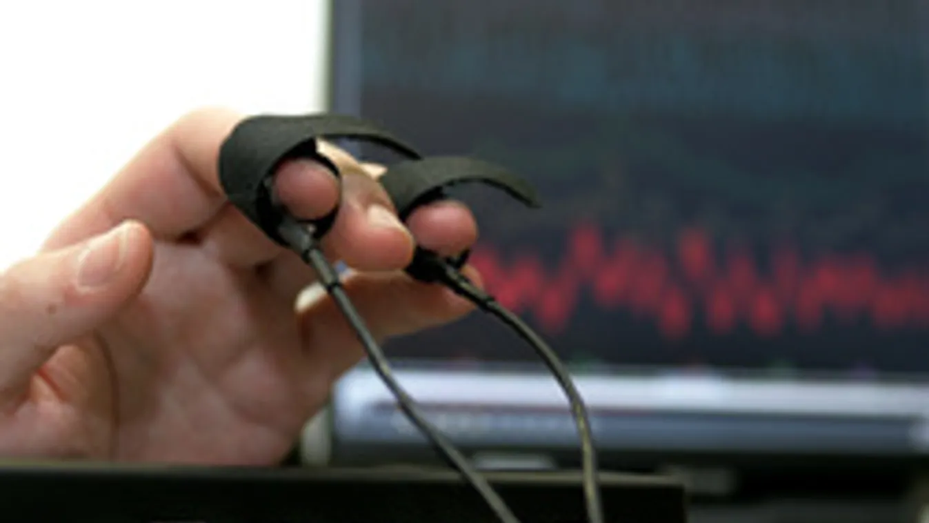 A computerized polygraph machine