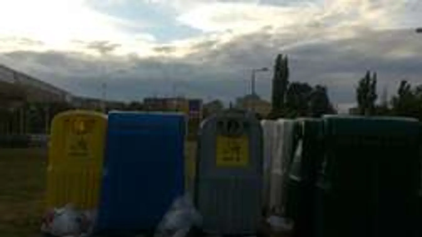 Szemétháború: a szelektív gyűjtő miatt estek egymásnak a lakótelepen