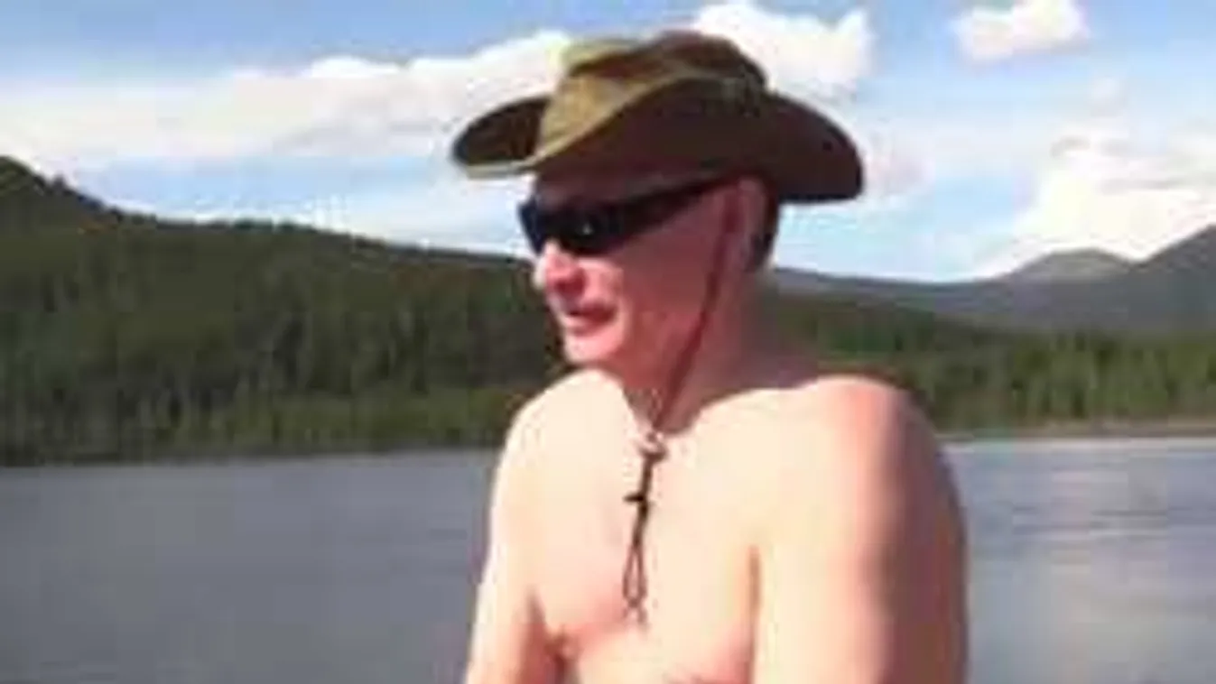 Elképesztő videót posztolt magáról Putyin!