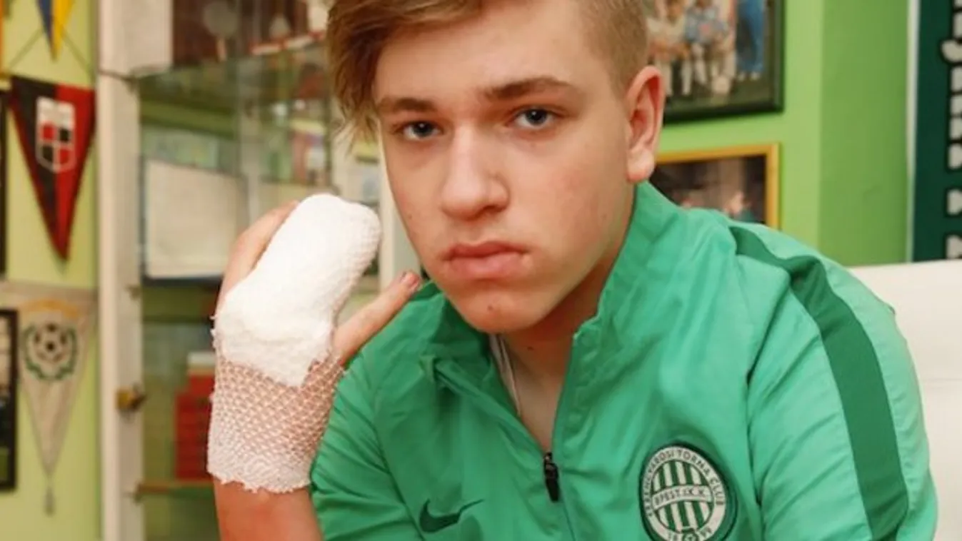 Borzalmas tragédia, két ujját is elveszítette a Fradi-legenda fia