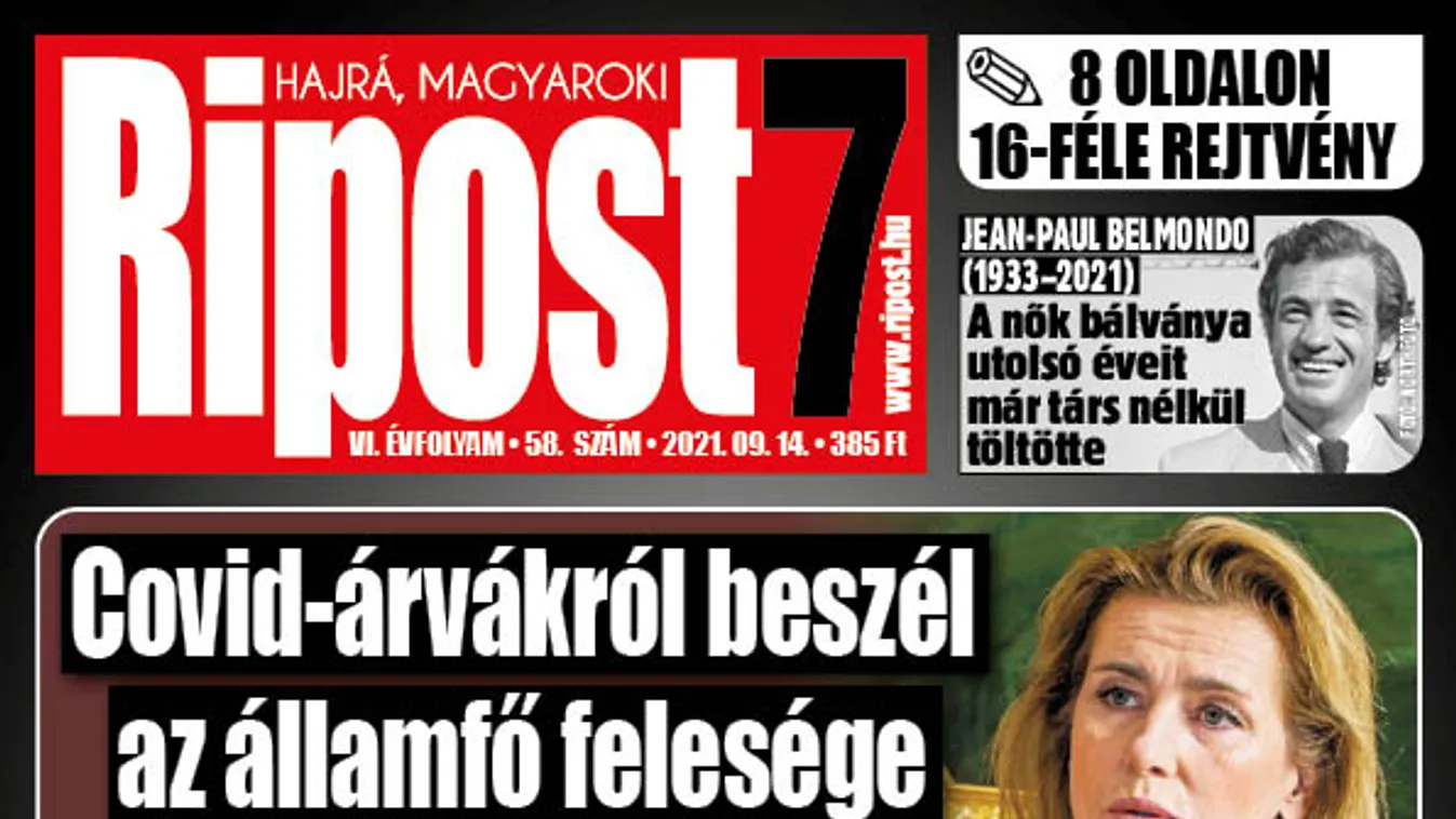 Herczeg Anita mesél a covid-árvákról – megjelent a Ripost7 legújabb száma!