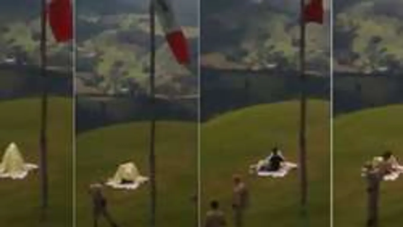 A hegytetőn buktak le szex közben