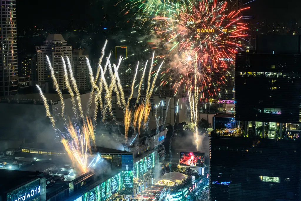 Bangkok is átlépett már az új évbe