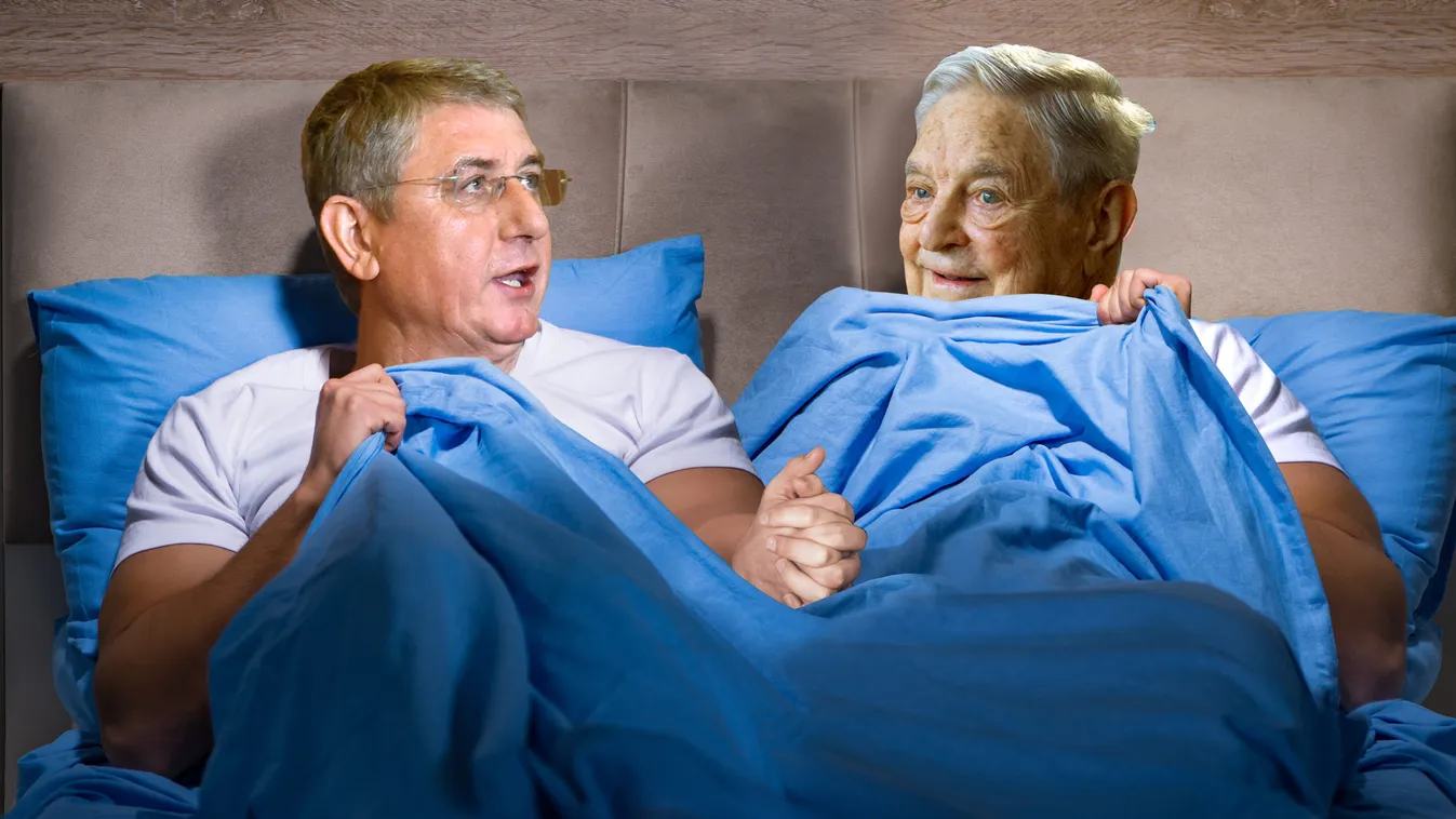 Young man scared in bed