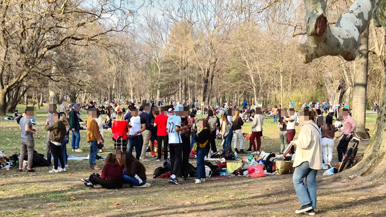 Döbbenet: maszk nélkül bulizó fiatalok lepték el a Margitszigetet – fotók