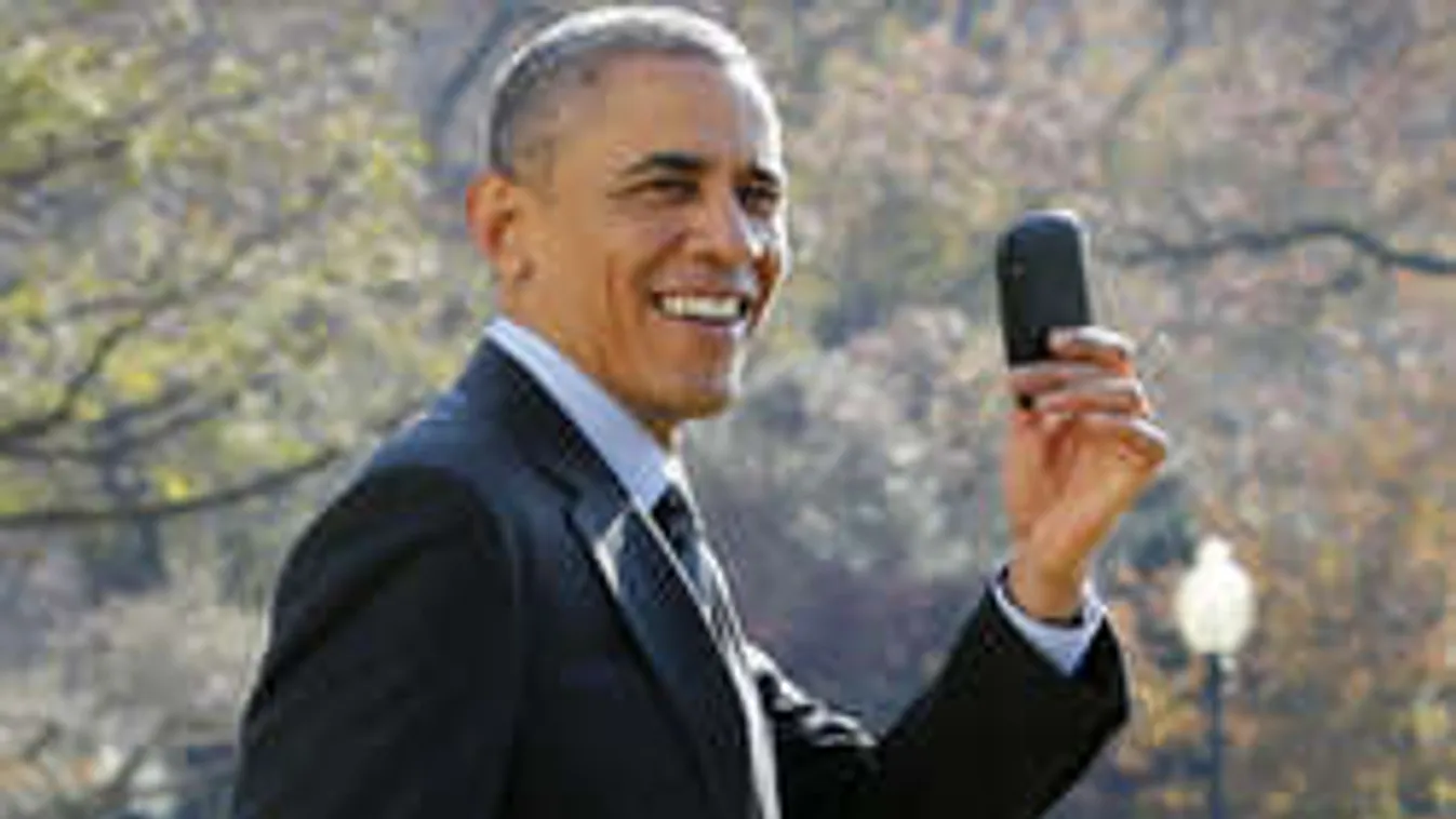 Butatelefonnal menőzik  Barack Obama
