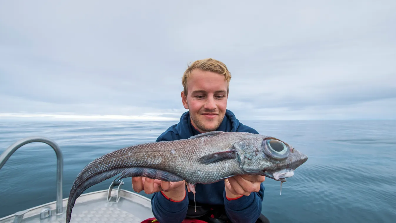 Majdnem a vízbe ugrott a horgász rémületében, amikor meglátta mi volt a horga végén