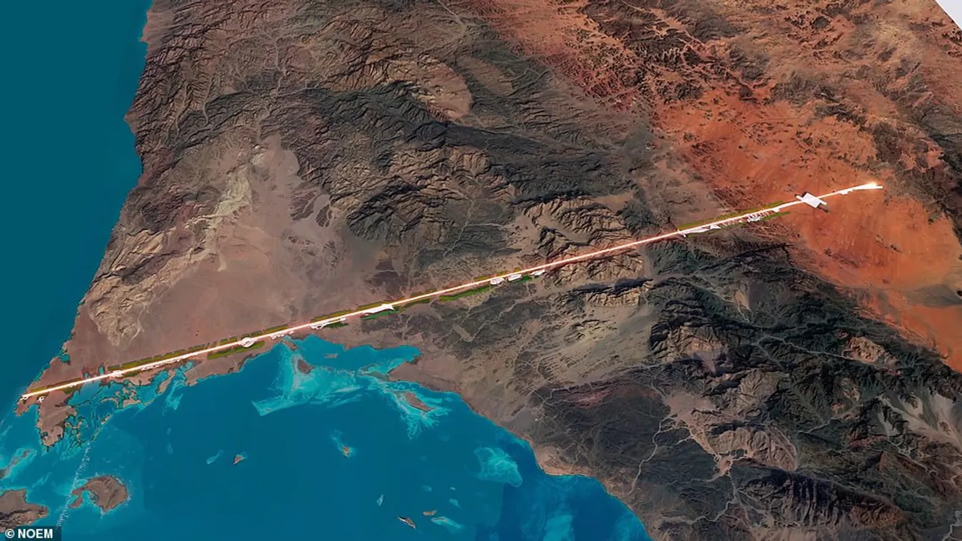 170 kilométer hosszú, földalatti okosvárost épít Szaúd-Arábia a semmi közepén
