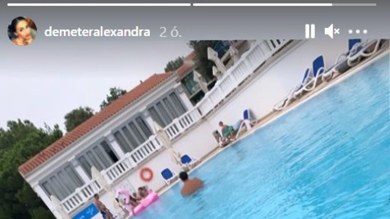 Demeter Alexandra bombaformában van