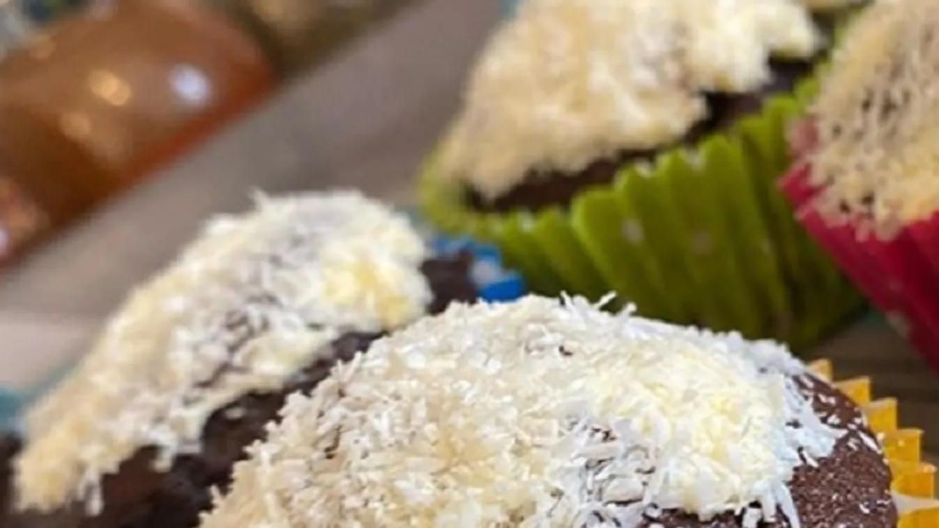 Megújult a kókuszkocka, így lett muffin belőle