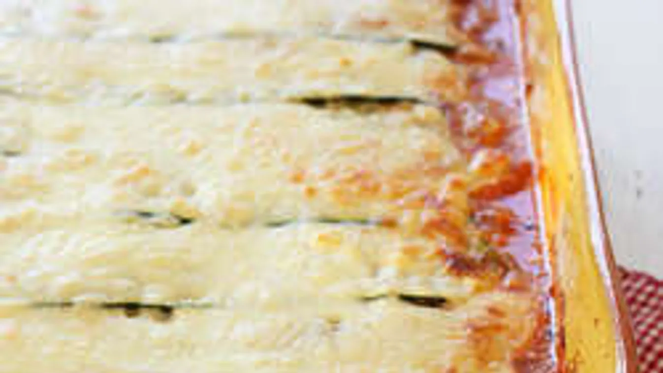 Szénhidrátmentes lasagne fog az ízek szerelmesévé tenni