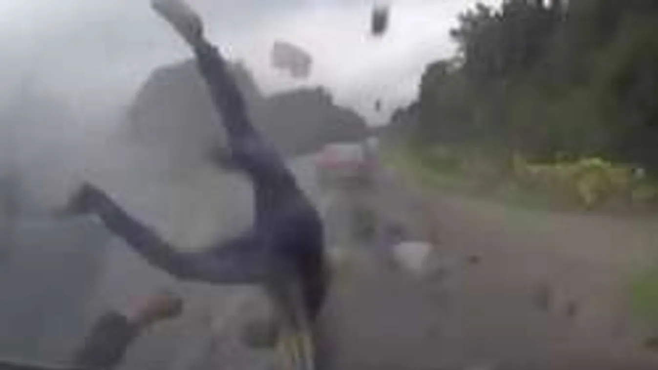 Ennél durvább karambolt még nem láttál!