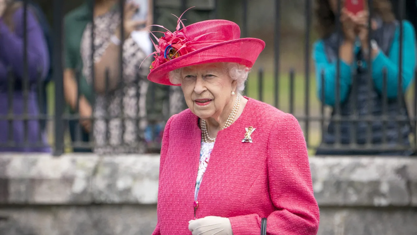Queen summer residence at Balmoral 2021