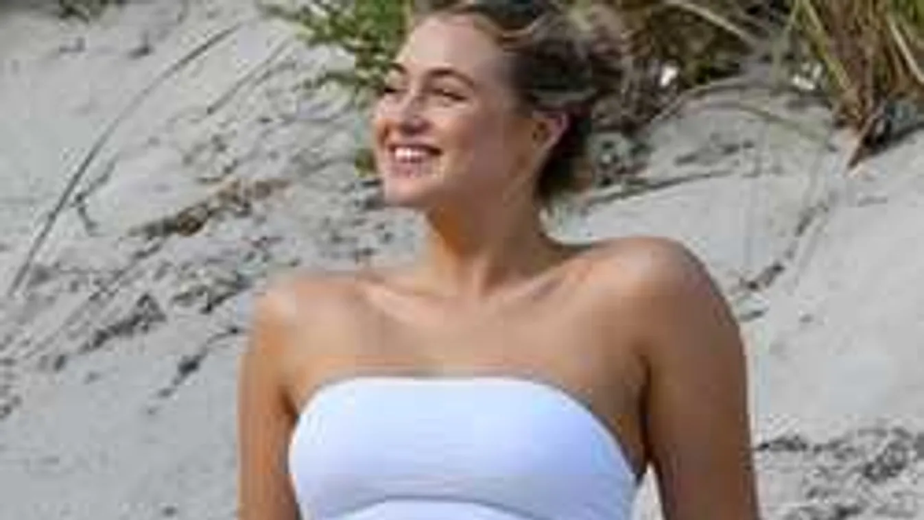 Úgy feszül a dögös ducimodell testén a bikini, hogy minden férfi bevadul