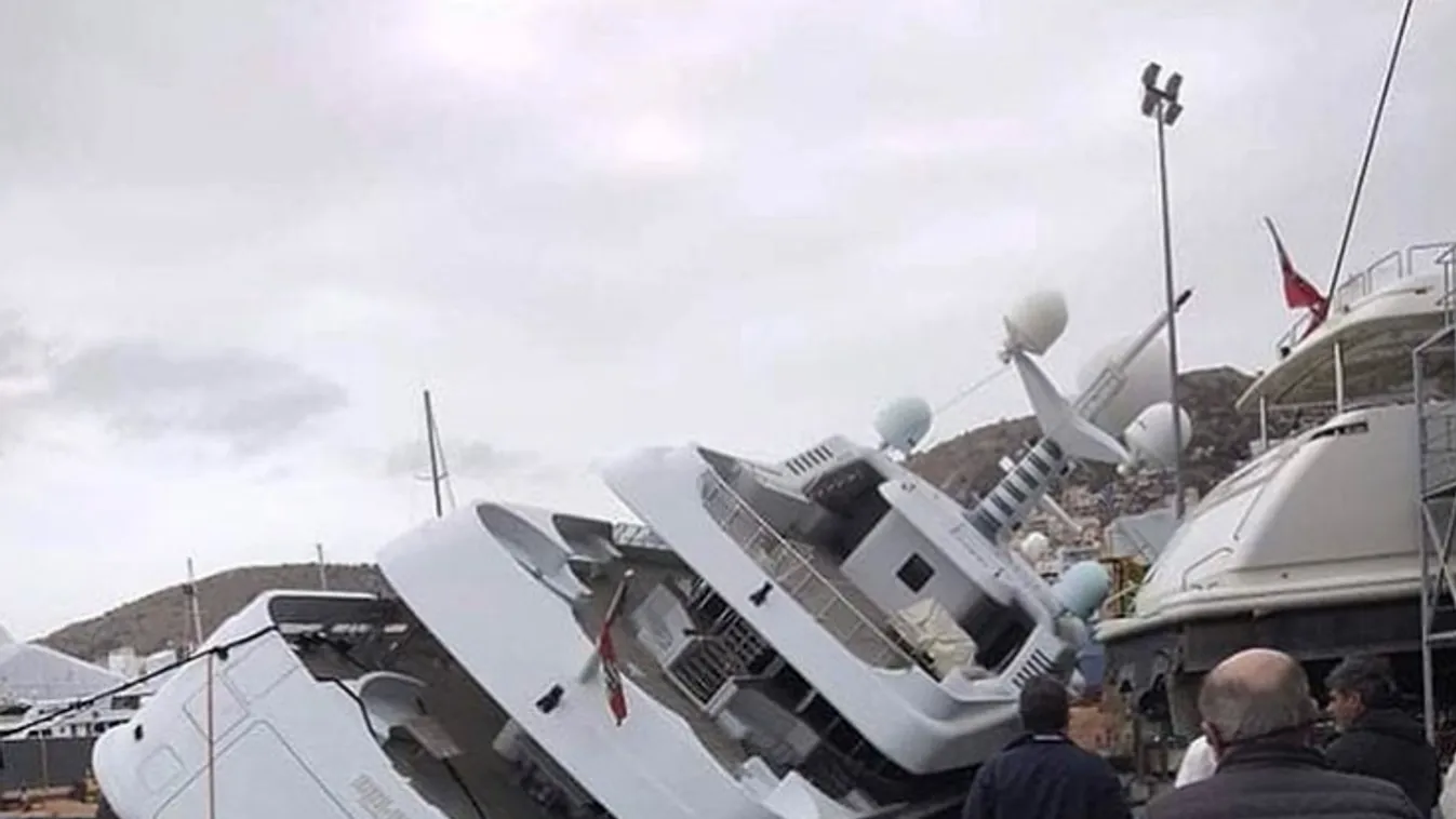 Kellemetlen: egy baki miatt felborult a szaúdi herceg luxusjachtja!